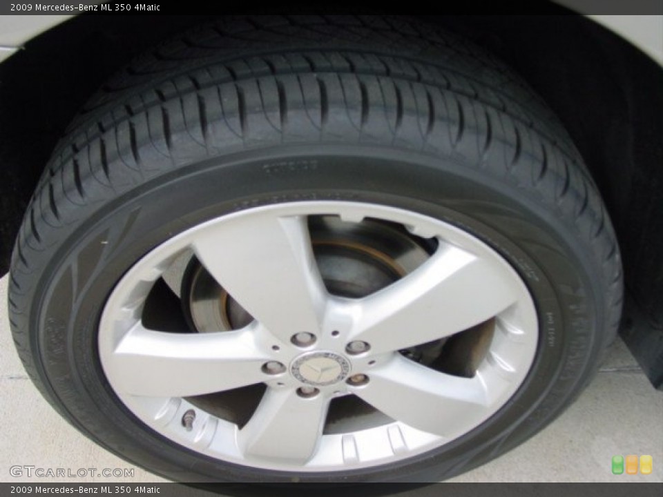 2009 Mercedes-Benz ML 350 4Matic Wheel and Tire Photo #86229185