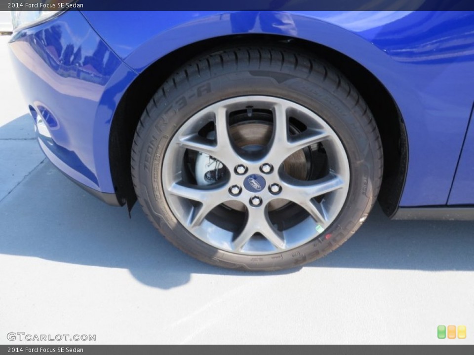 2014 Ford Focus SE Sedan Wheel and Tire Photo #86238788
