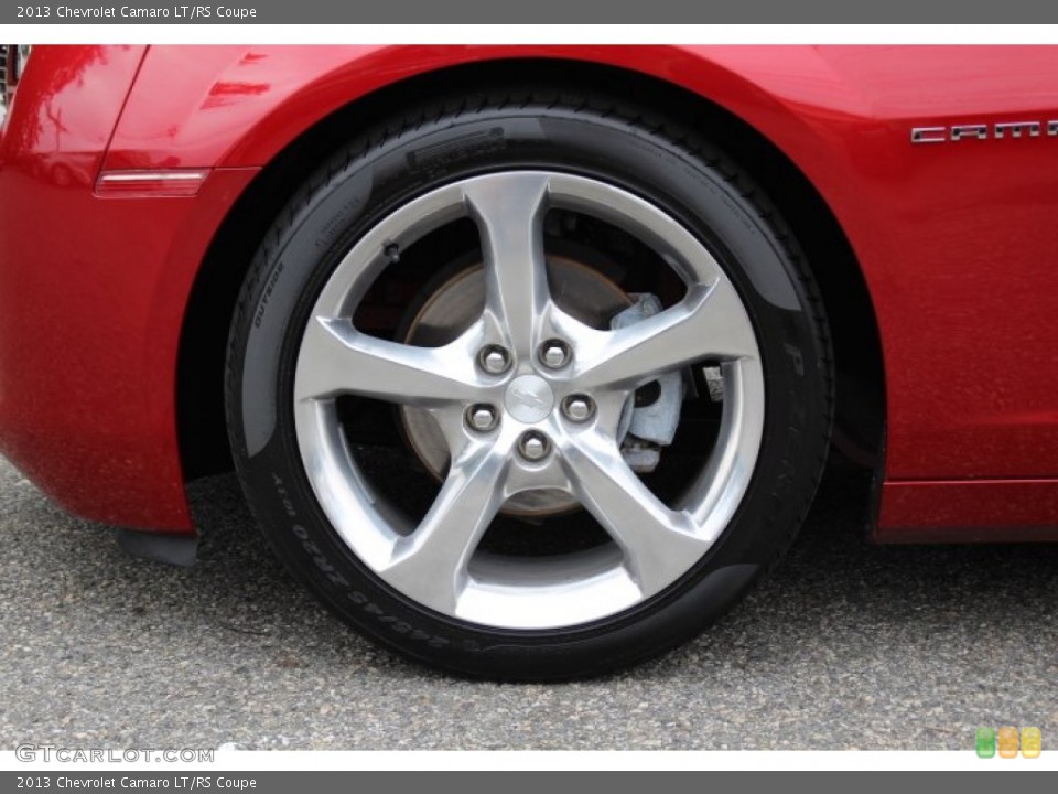 2013 Chevrolet Camaro LT/RS Coupe Wheel and Tire Photo #86240915