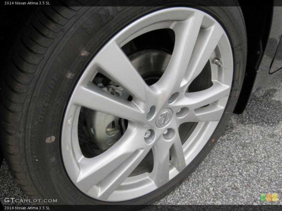 2014 Nissan Altima 3.5 SL Wheel and Tire Photo #86253791