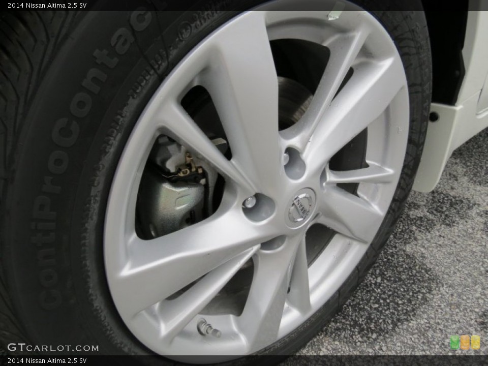 2014 Nissan Altima 2.5 SV Wheel and Tire Photo #86257063