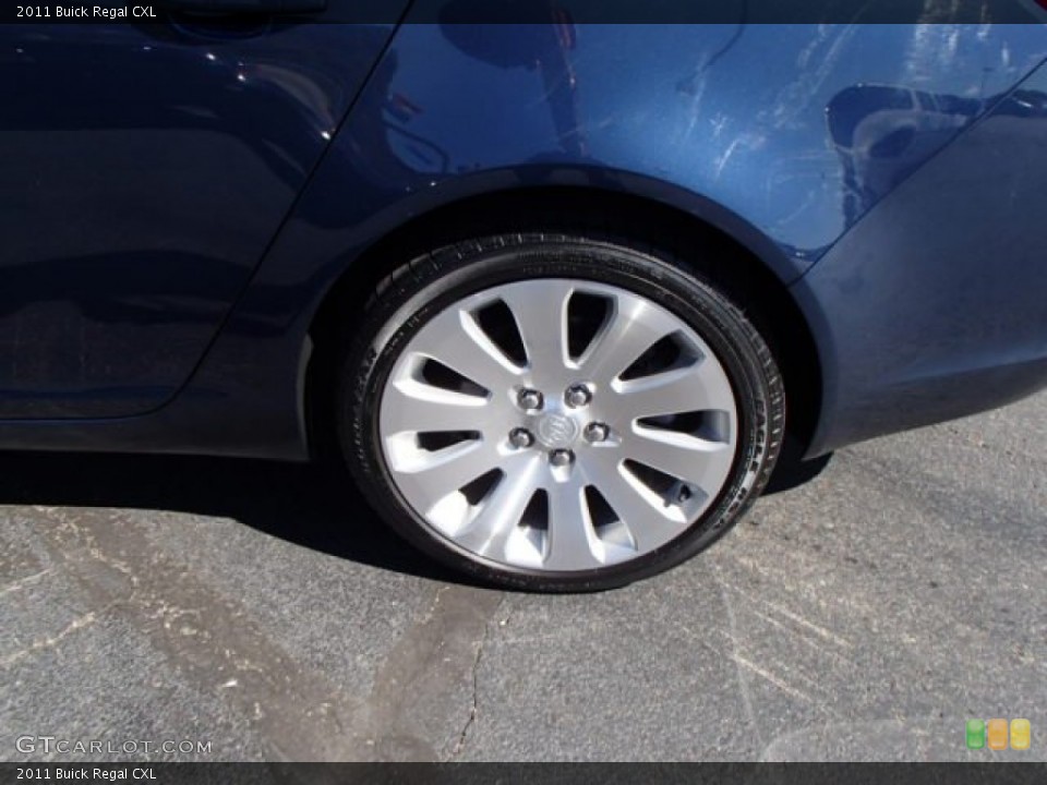 2011 Buick Regal CXL Wheel and Tire Photo #86259881
