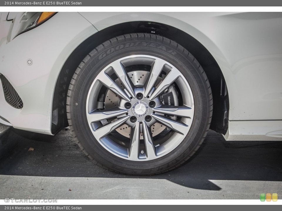 2014 Mercedes-Benz E E250 BlueTEC Sedan Wheel and Tire Photo #86269655