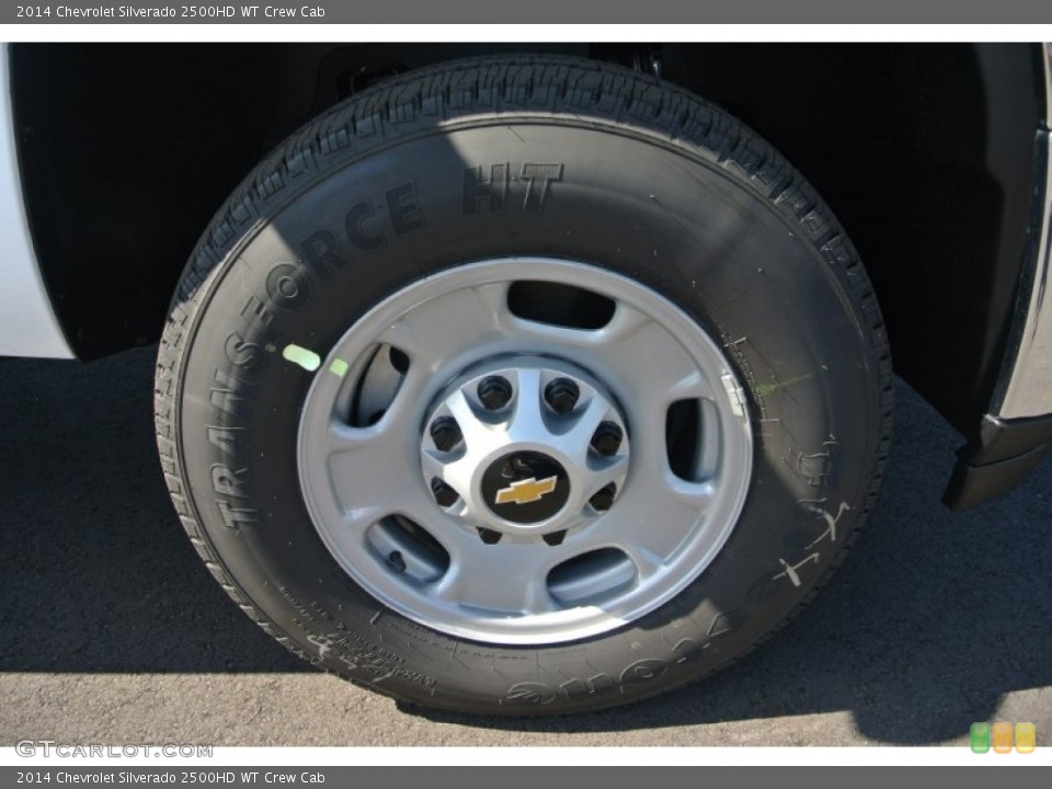 2014 Chevrolet Silverado 2500HD WT Crew Cab Wheel and Tire Photo #86272709