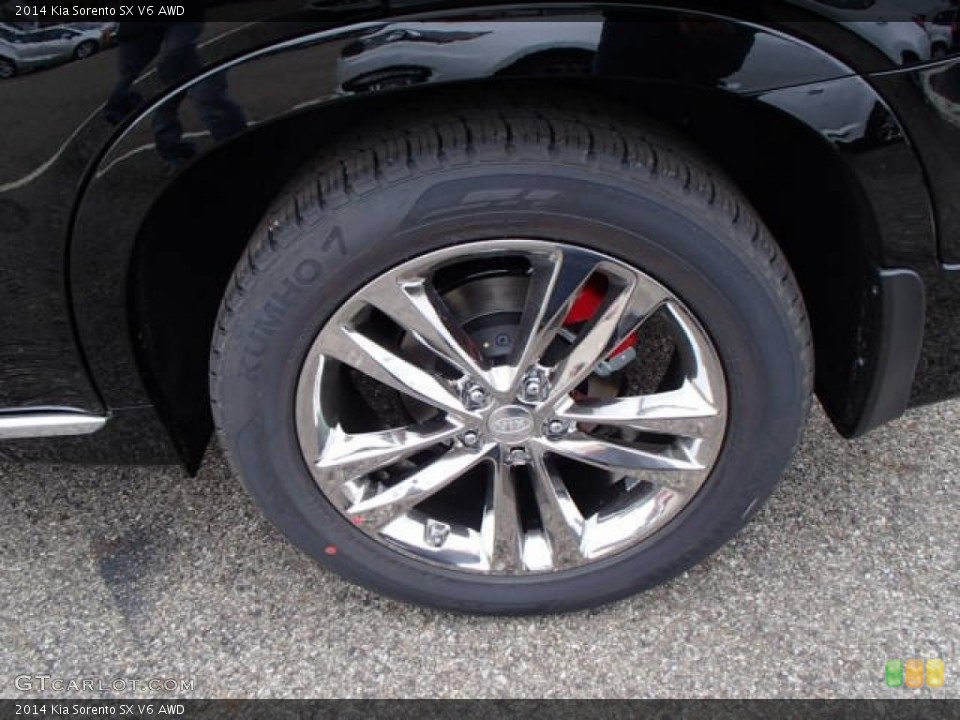 2014 Kia Sorento SX V6 AWD Wheel and Tire Photo #86294814