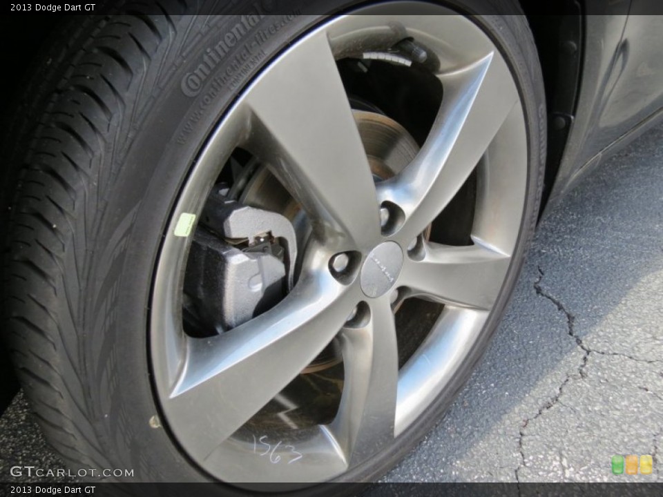 2013 Dodge Dart GT Wheel and Tire Photo #86295525