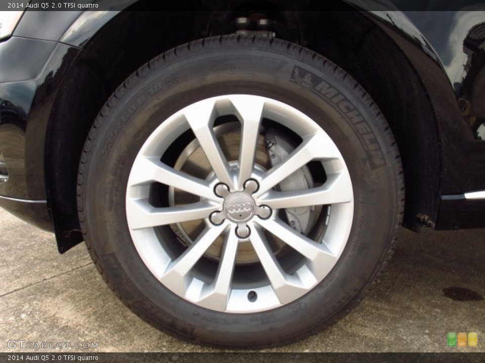 2014 Audi Q5 2.0 TFSI quattro Wheel and Tire Photo #86296554