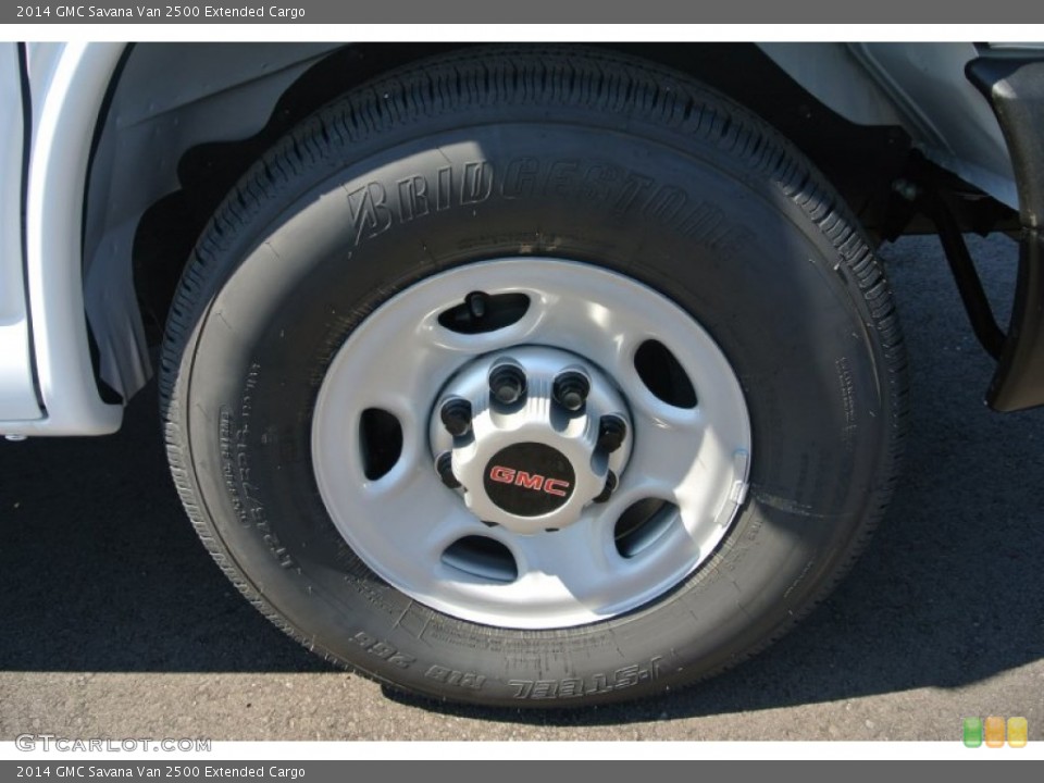 2014 GMC Savana Van 2500 Extended Cargo Wheel and Tire Photo #86298360