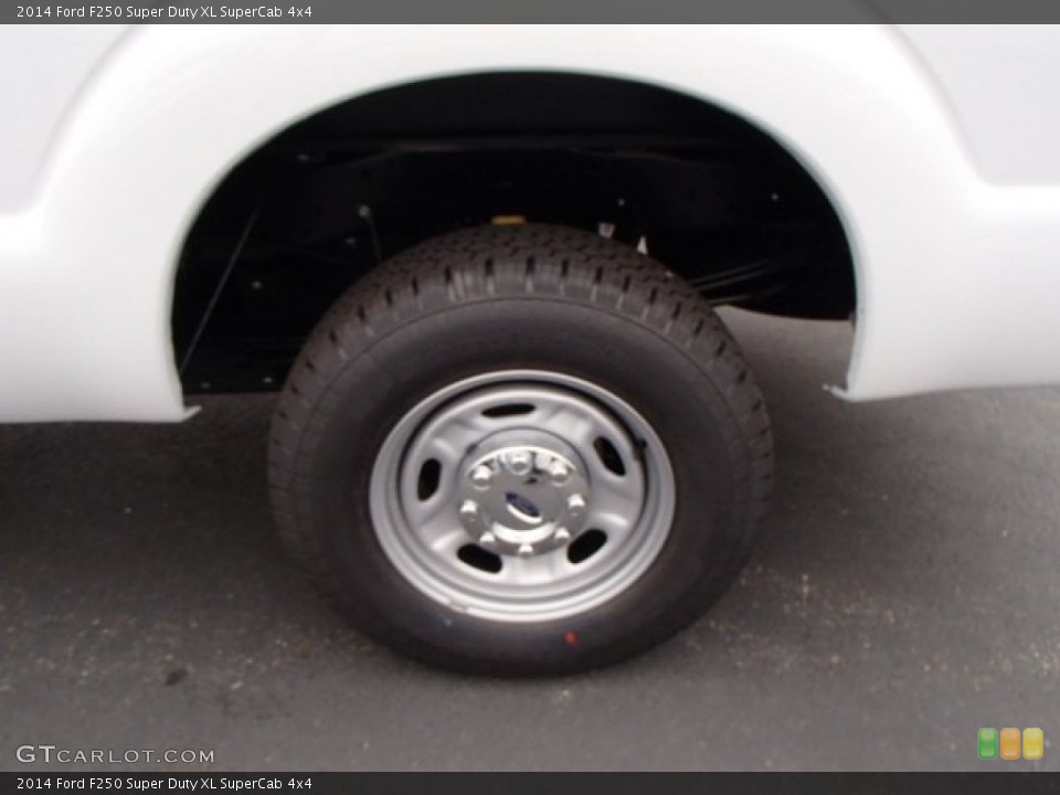 2014 Ford F250 Super Duty XL SuperCab 4x4 Wheel and Tire Photo #86299767
