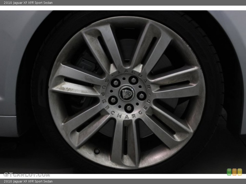 2010 Jaguar XF XFR Sport Sedan Wheel and Tire Photo #86302392