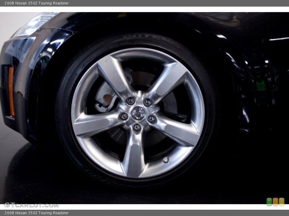 2008 Nissan 350Z Touring Roadster Wheel and Tire Photo #86302821