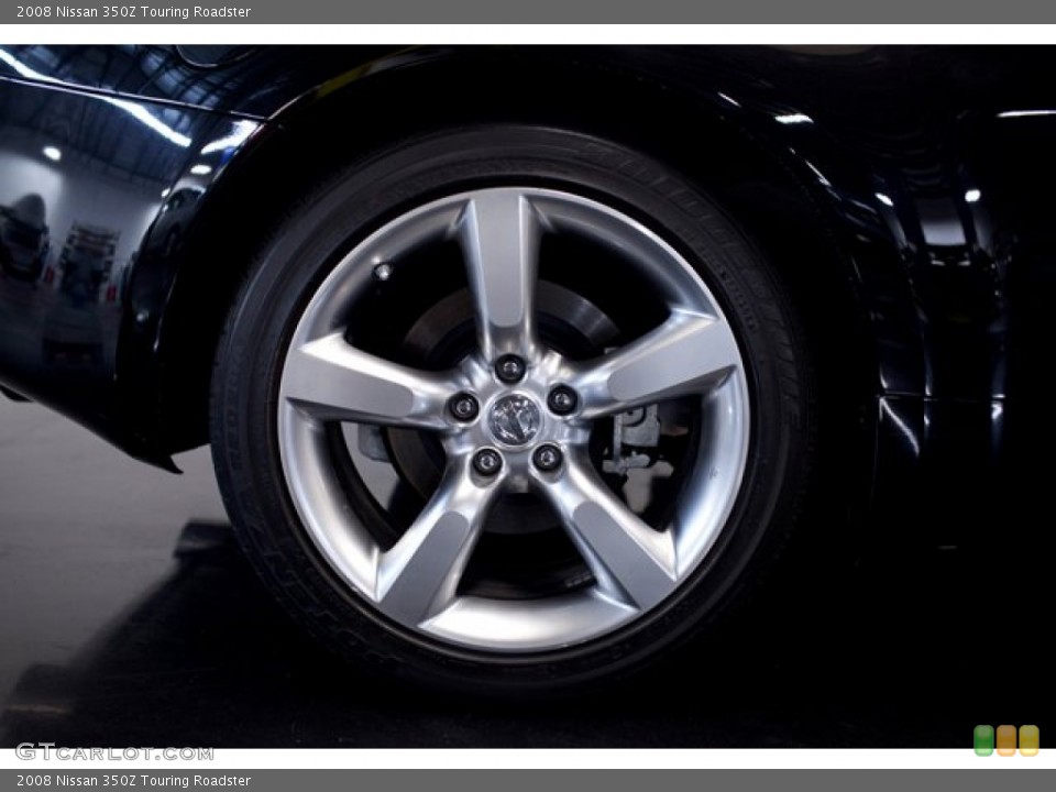 2008 Nissan 350Z Touring Roadster Wheel and Tire Photo #86302857