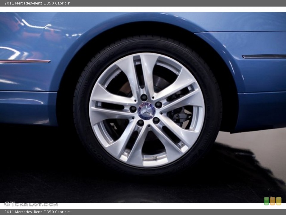 2011 Mercedes-Benz E 350 Cabriolet Wheel and Tire Photo #86303970