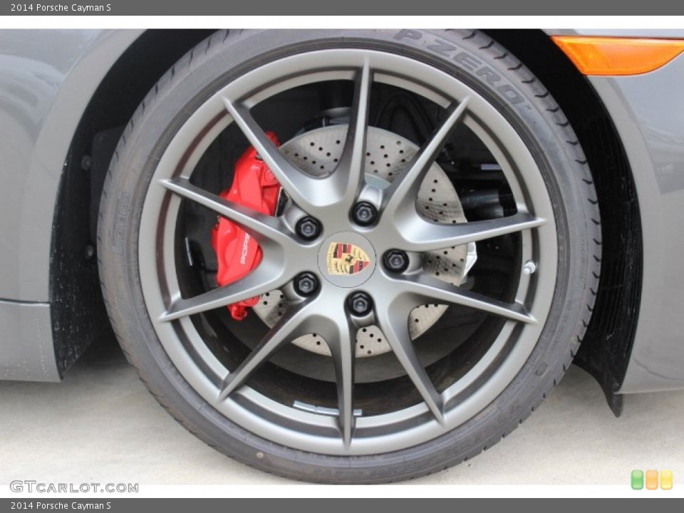 2014 Porsche Cayman S Wheel and Tire Photo #86310594
