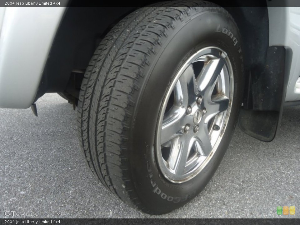 2004 Jeep Liberty Limited 4x4 Wheel and Tire Photo #86310921