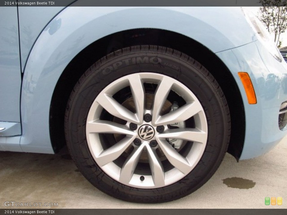 2014 Volkswagen Beetle TDI Wheel and Tire Photo #86312184