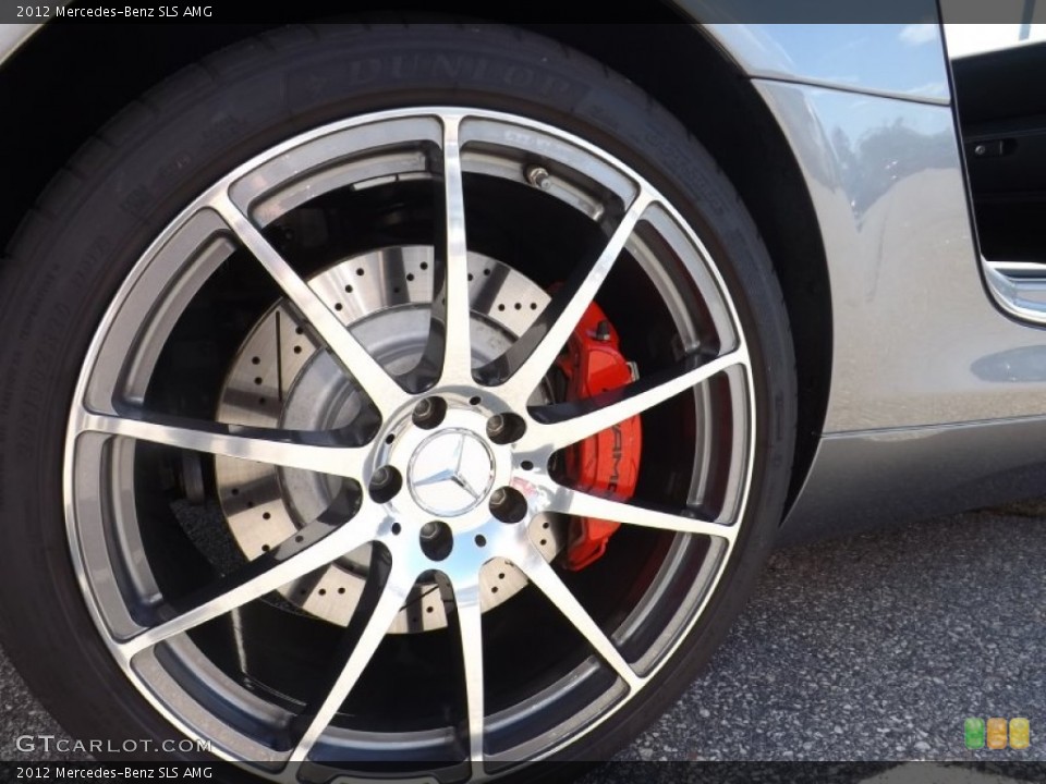 2012 Mercedes-Benz SLS AMG Wheel and Tire Photo #86324692
