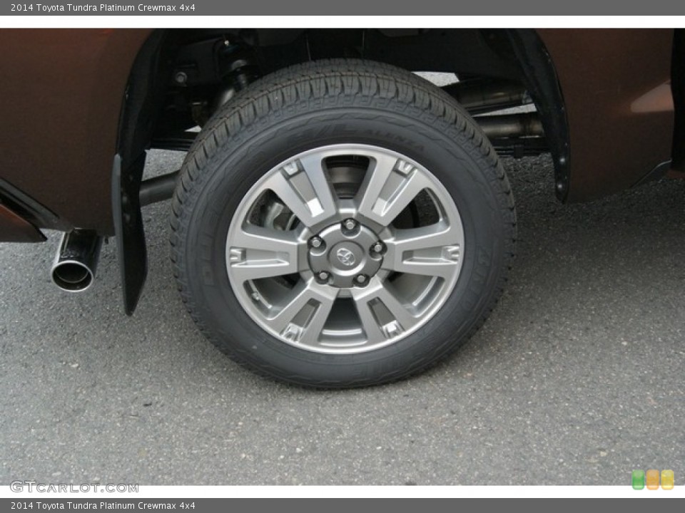 2014 Toyota Tundra Platinum Crewmax 4x4 Wheel and Tire Photo #86325904