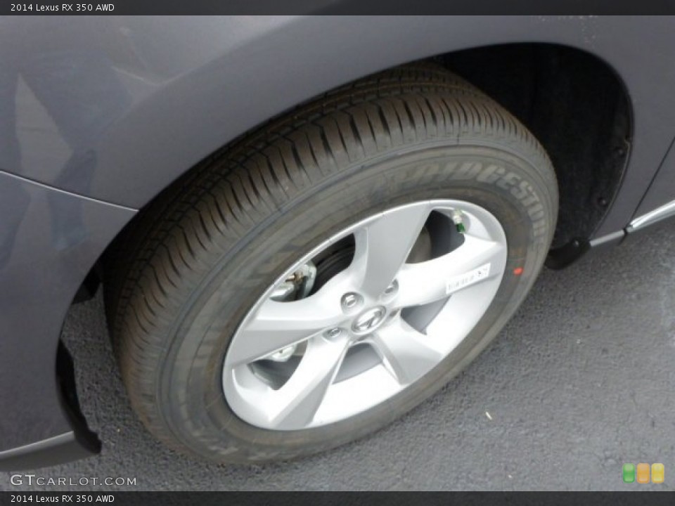 2014 Lexus RX 350 AWD Wheel and Tire Photo #86335417