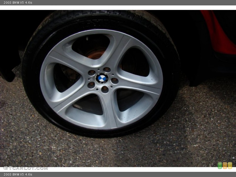 2003 BMW X5 4.6is Wheel and Tire Photo #86347429
