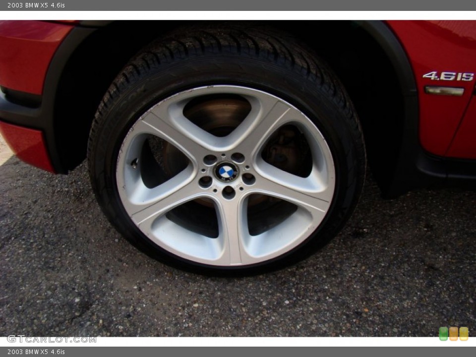 2003 BMW X5 4.6is Wheel and Tire Photo #86347606