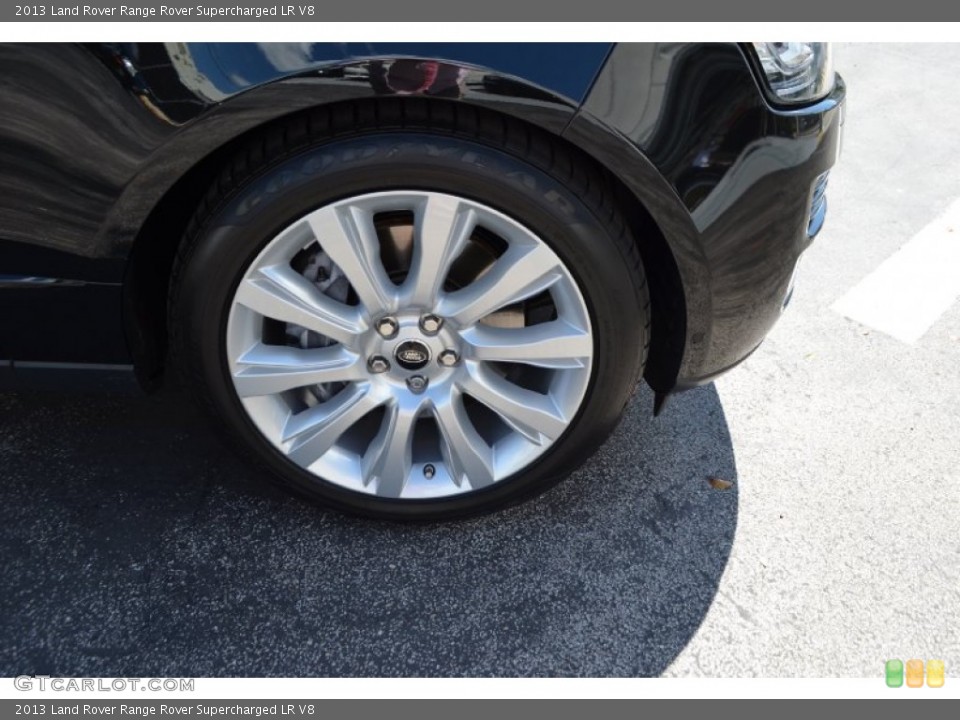 2013 Land Rover Range Rover Supercharged LR V8 Wheel and Tire Photo #86348468