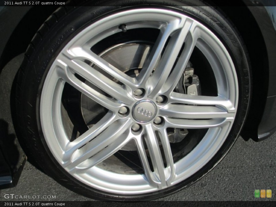 2011 Audi TT S 2.0T quattro Coupe Wheel and Tire Photo #86353573