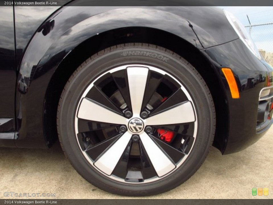 2014 Volkswagen Beetle R-Line Wheel and Tire Photo #86357157
