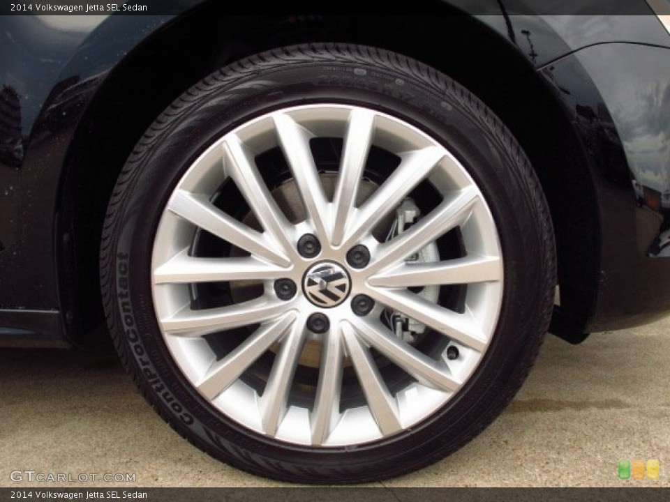2014 Volkswagen Jetta SEL Sedan Wheel and Tire Photo #86357709