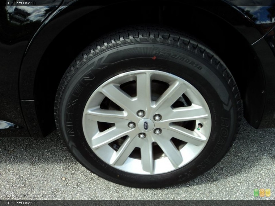 2012 Ford Flex SEL Wheel and Tire Photo #86357877