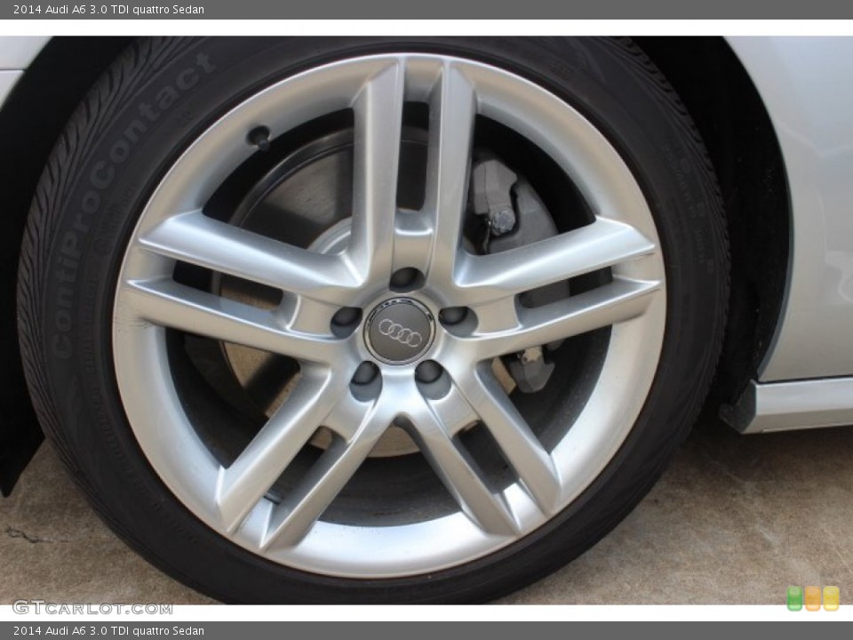 2014 Audi A6 3.0 TDI quattro Sedan Wheel and Tire Photo #86357975