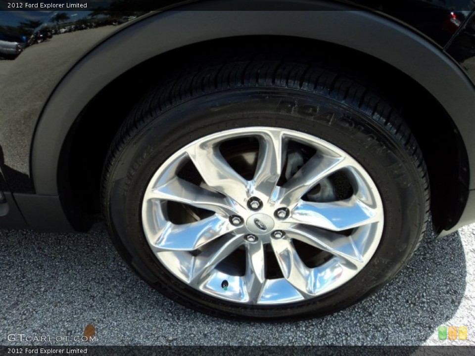 2012 Ford Explorer Limited Wheel and Tire Photo #86358594