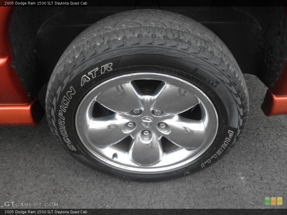 2005 Dodge Ram 1500 SLT Daytona Quad Cab Wheel and Tire Photo #86367495