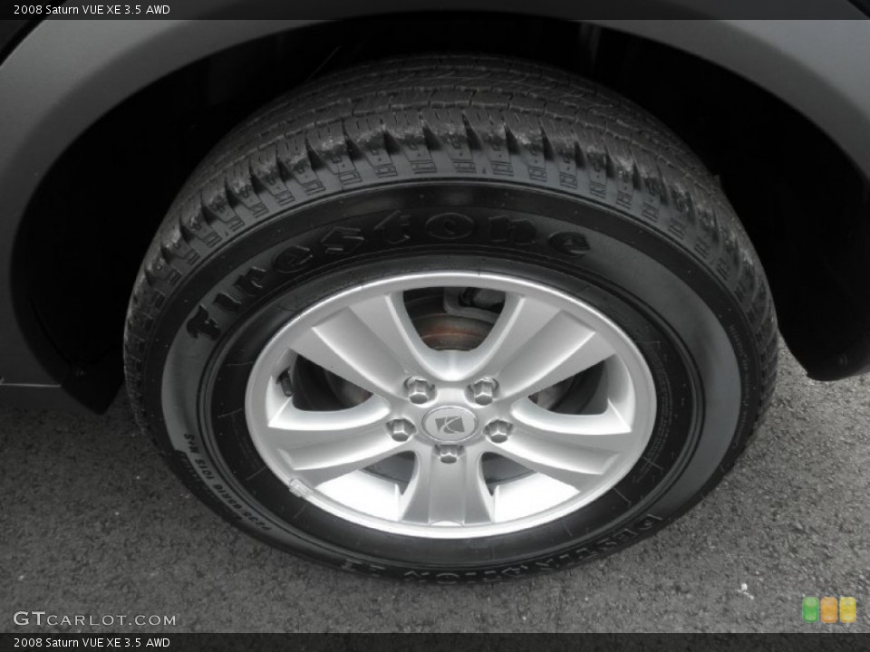 2008 Saturn VUE XE 3.5 AWD Wheel and Tire Photo #86368848
