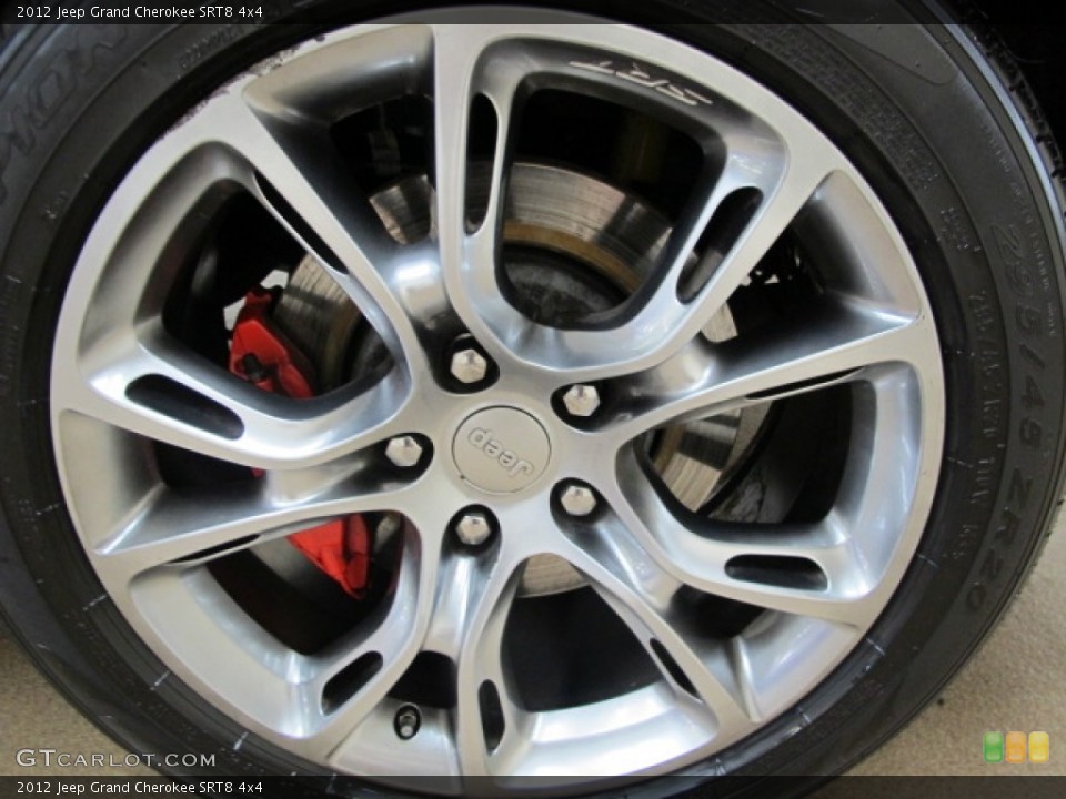 2012 Jeep Grand Cherokee SRT8 4x4 Wheel and Tire Photo #86370726