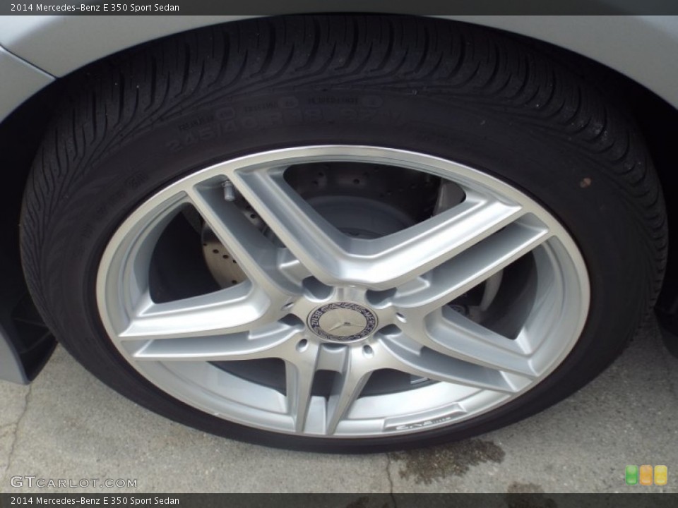 2014 Mercedes-Benz E 350 Sport Sedan Wheel and Tire Photo #86373804