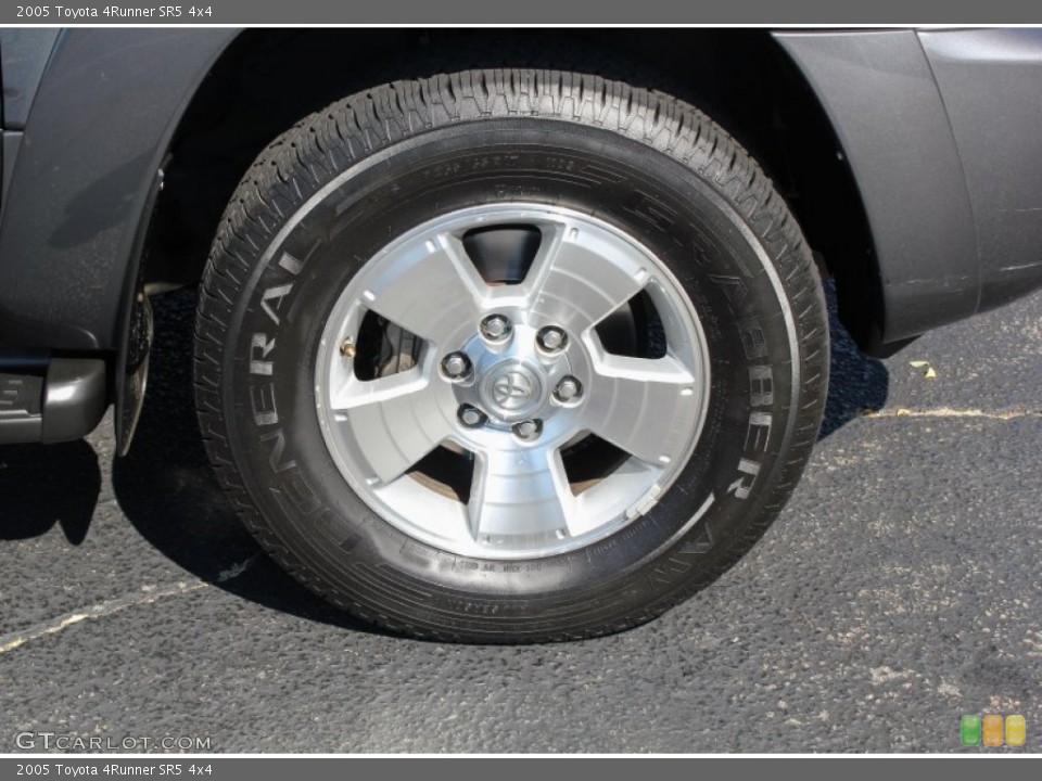 2005 Toyota 4Runner SR5 4x4 Wheel and Tire Photo #86381160