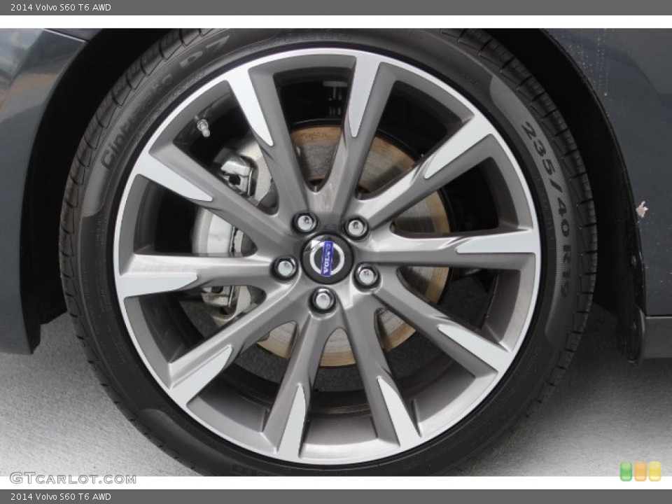 2014 Volvo S60 T6 AWD Wheel and Tire Photo #86385645