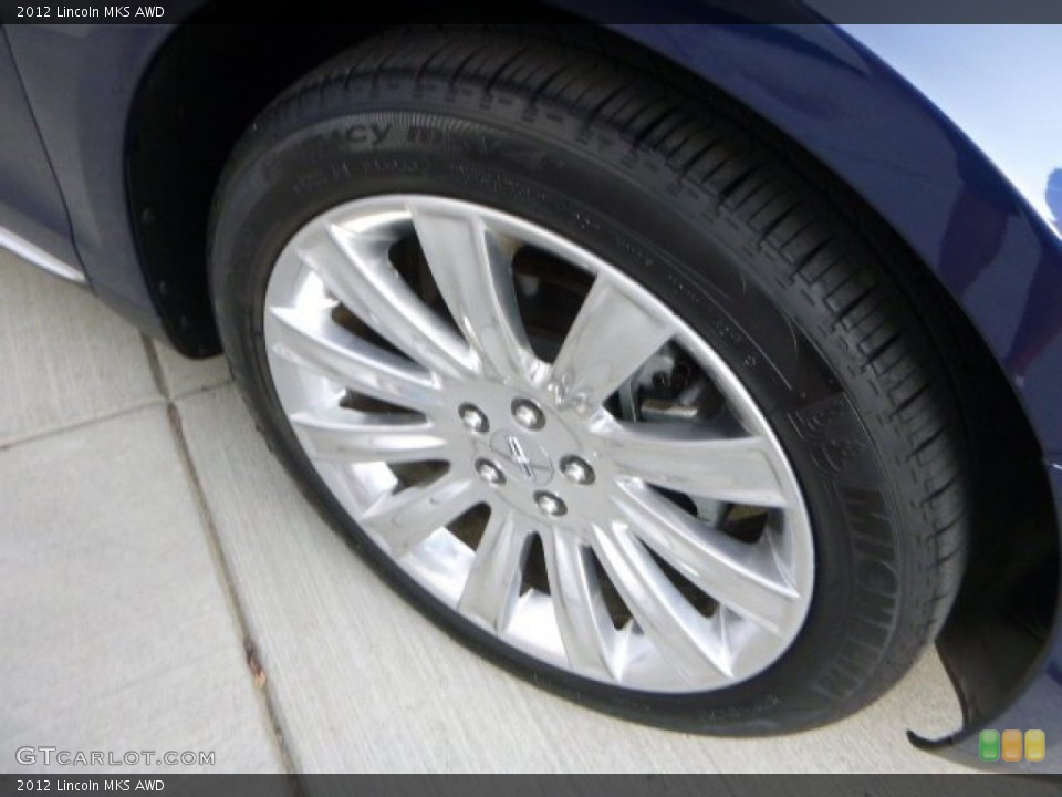 2012 Lincoln MKS AWD Wheel and Tire Photo #86395794