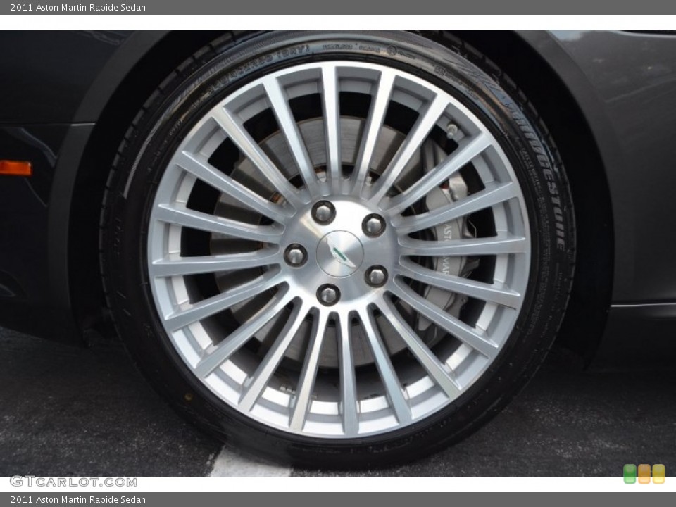 2011 Aston Martin Rapide Sedan Wheel and Tire Photo #86397615