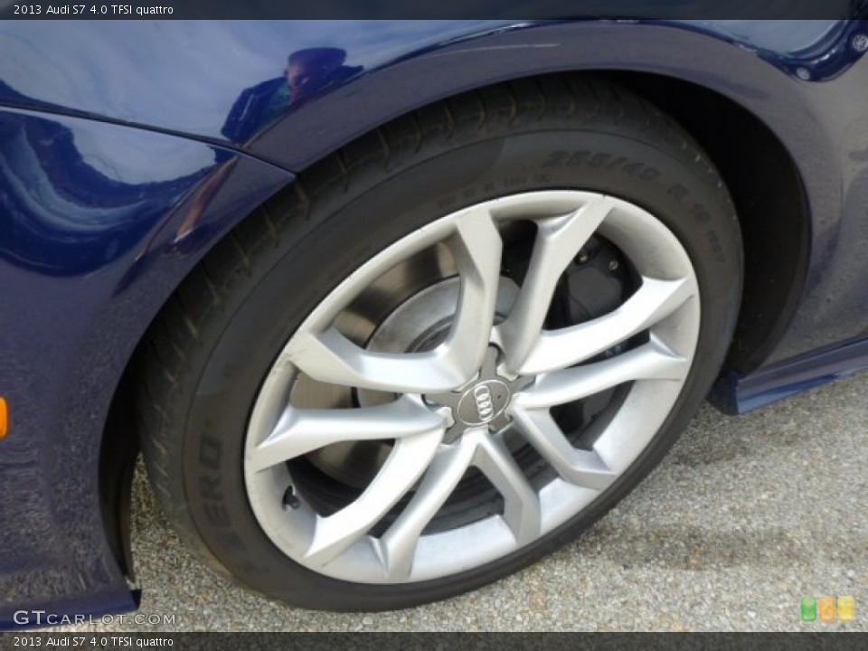 2013 Audi S7 4.0 TFSI quattro Wheel and Tire Photo #86403317