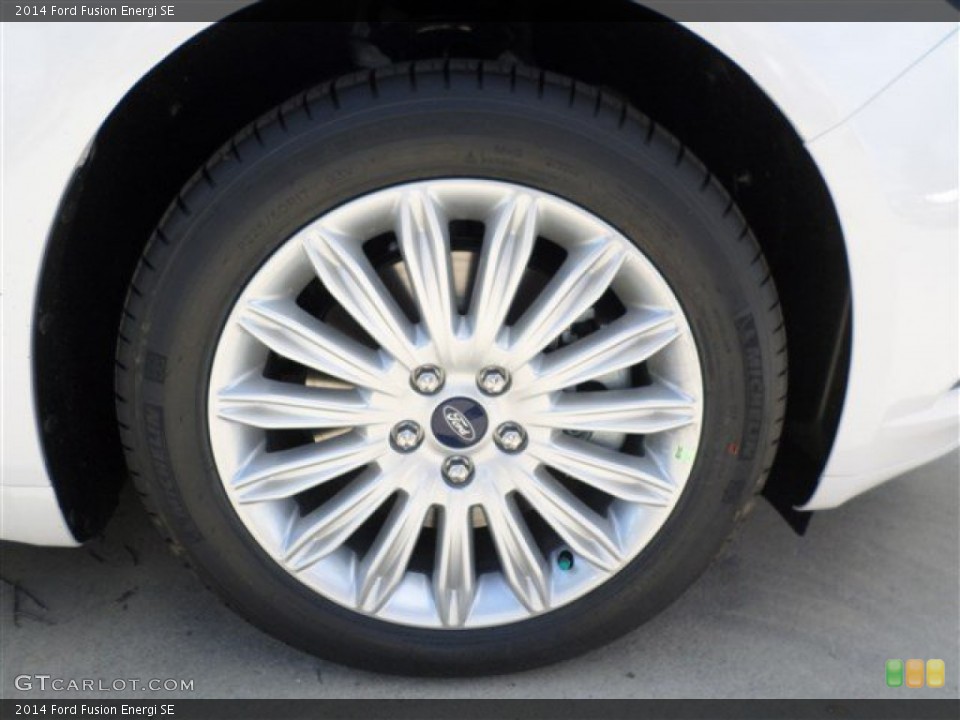 2014 Ford Fusion Energi SE Wheel and Tire Photo #86405676