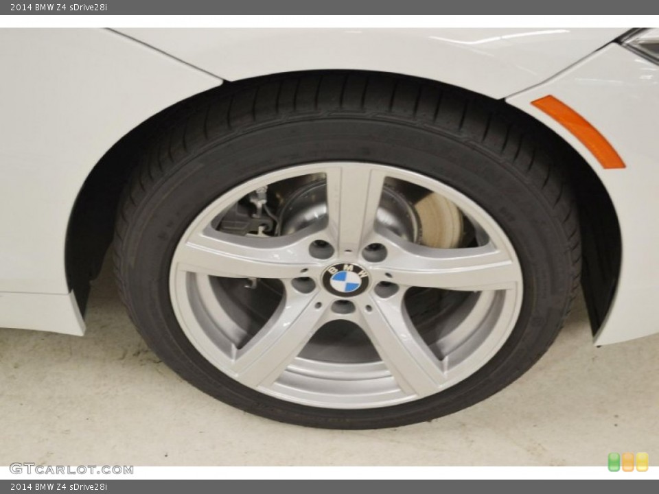 2014 BMW Z4 sDrive28i Wheel and Tire Photo #86406224