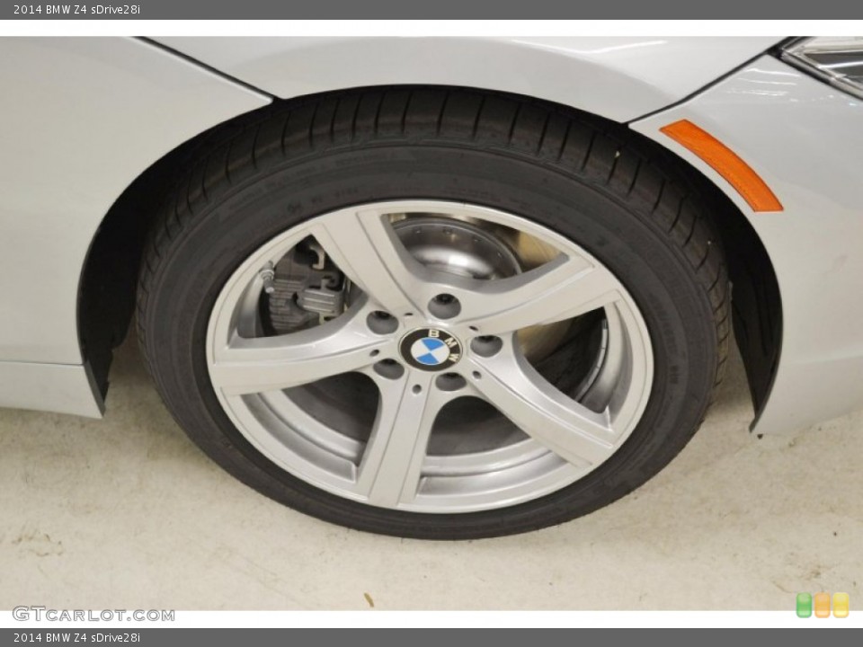 2014 BMW Z4 sDrive28i Wheel and Tire Photo #86406428