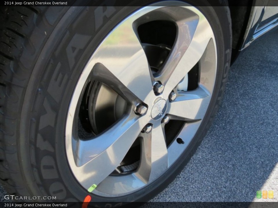 2014 Jeep Grand Cherokee Overland Wheel and Tire Photo #86415376