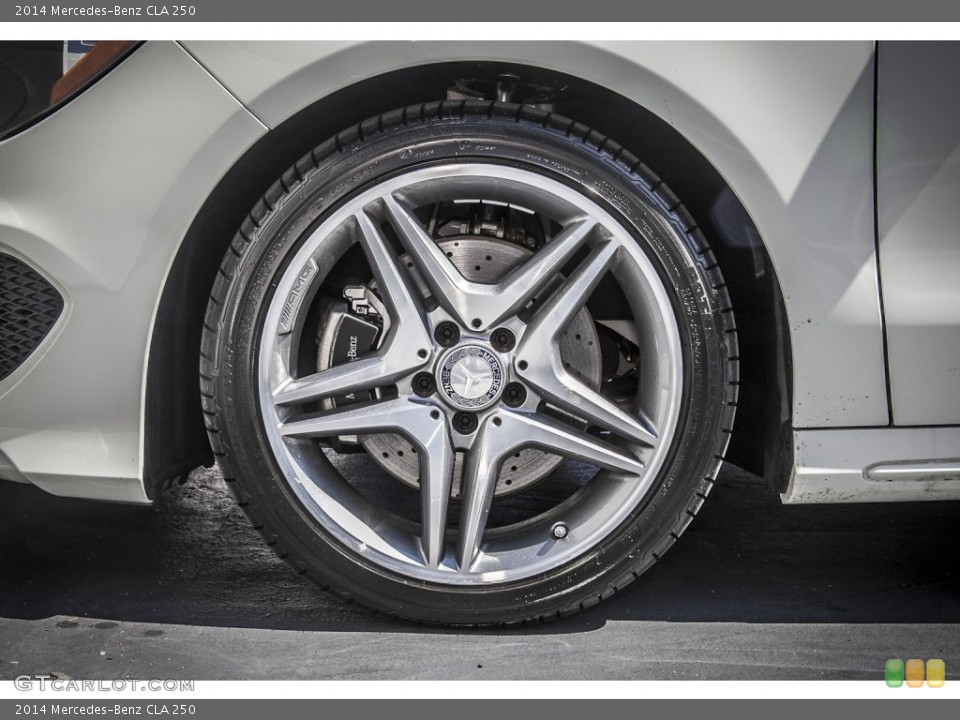 2014 Mercedes-Benz CLA 250 Wheel and Tire Photo #86421821