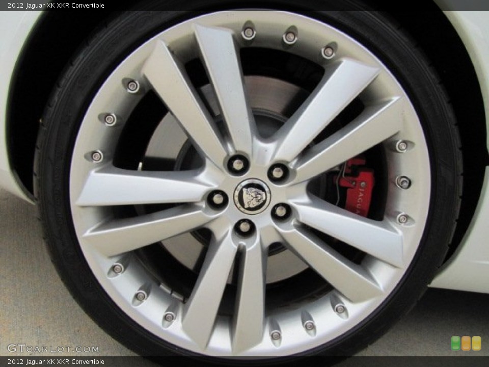 2012 Jaguar XK XKR Convertible Wheel and Tire Photo #86422073