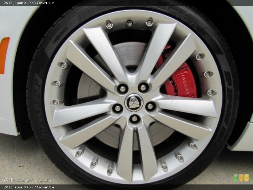 2012 Jaguar XK XKR Convertible Wheel and Tire Photo #86422094
