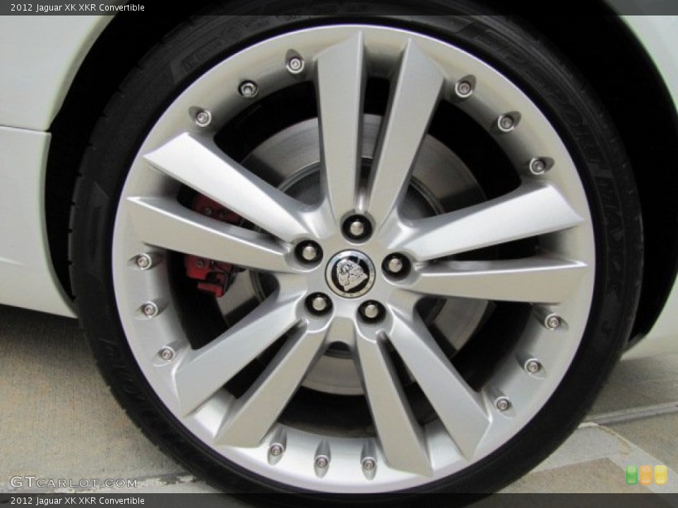 2012 Jaguar XK XKR Convertible Wheel and Tire Photo #86422115