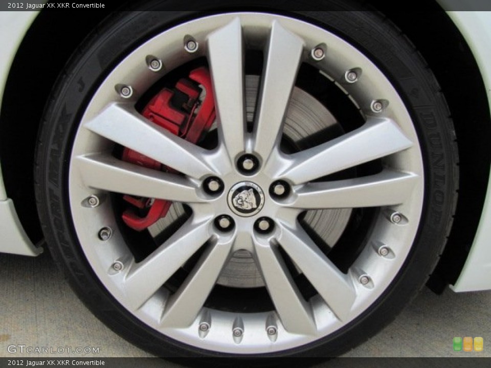 2012 Jaguar XK XKR Convertible Wheel and Tire Photo #86422130